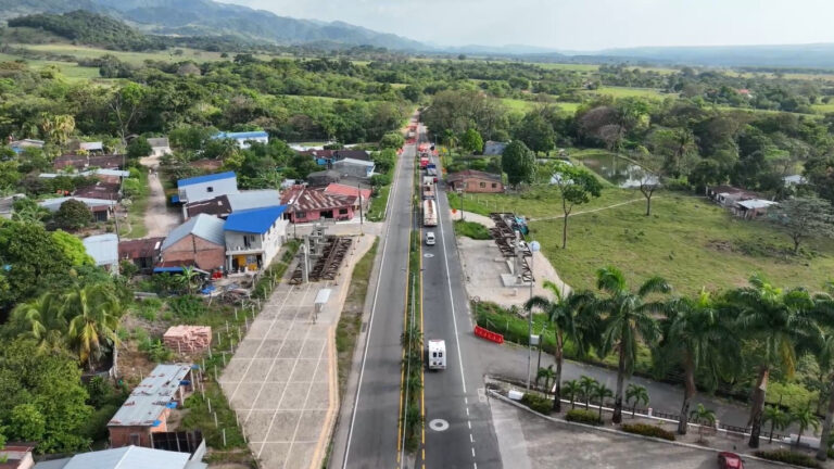 Vía Villanueva - Monterrey en Casanare