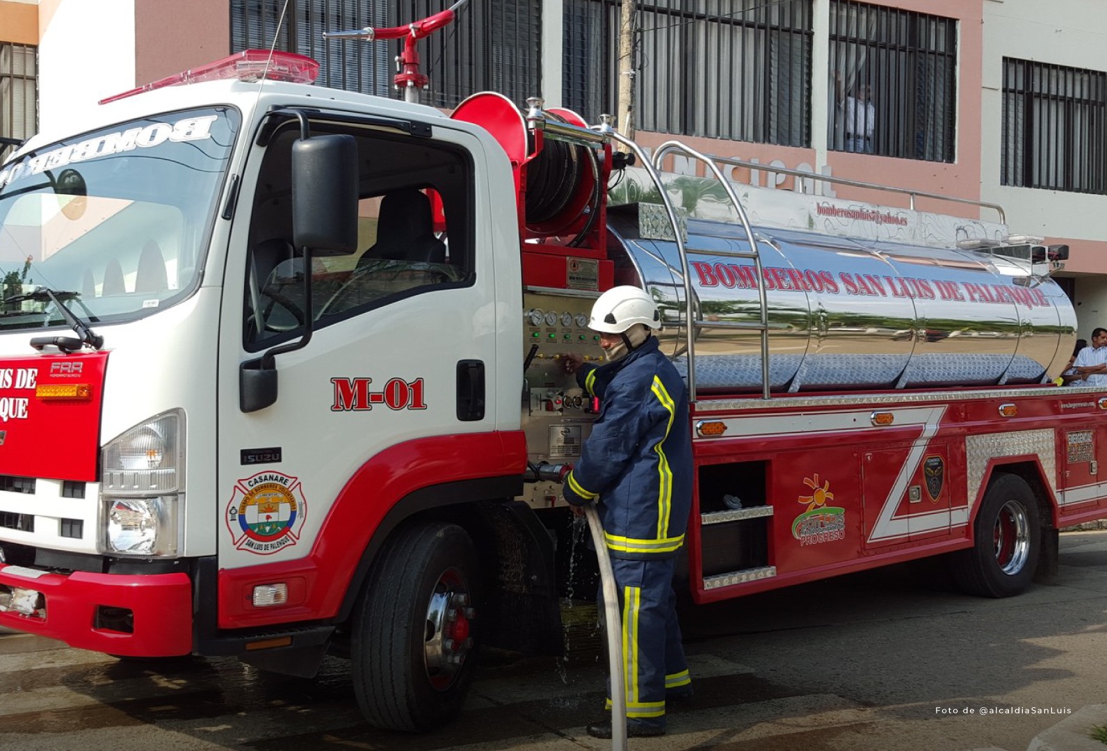 En San Luis de Palenque la Alcaldía cree que los bomberos viven de milagro