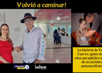 La historia de Yenny Cuervo: ¡Tras varios años parapléjica volvió a caminar!