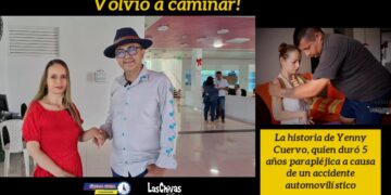 La historia de Yenny Cuervo: ¡Tras varios años parapléjica volvió a caminar!