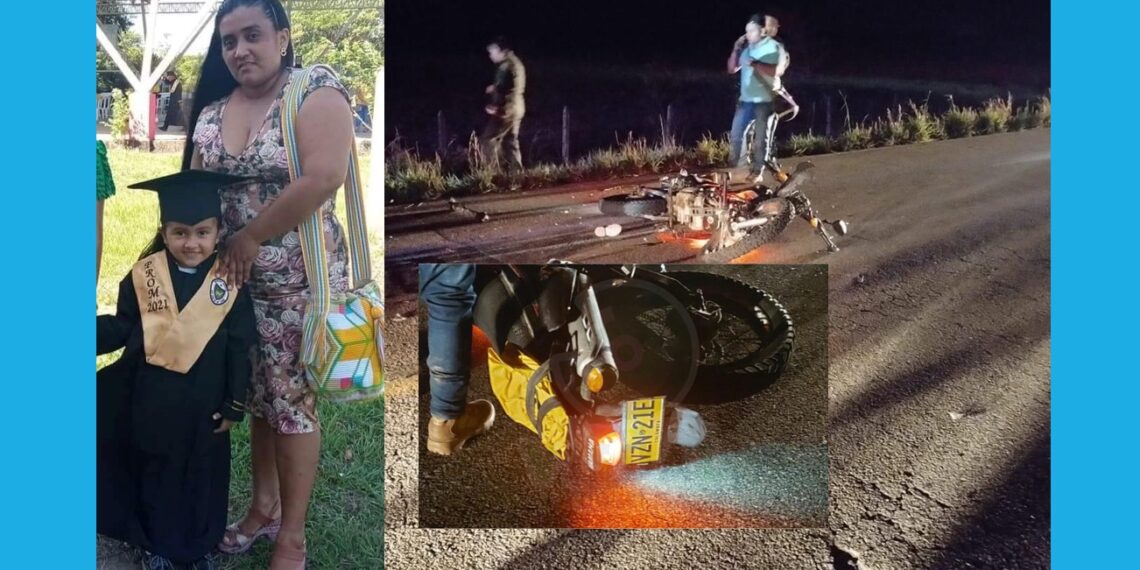 Llevaban un perro para una finca en Yopal, cuando la moto las atropelló: madre e hija fallecieron