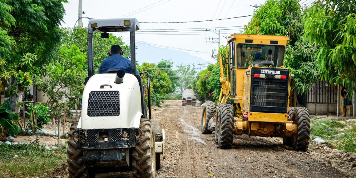 800 familias de Villa David en Yopal, gozan de lo lindo con sus vías rehabilitadas