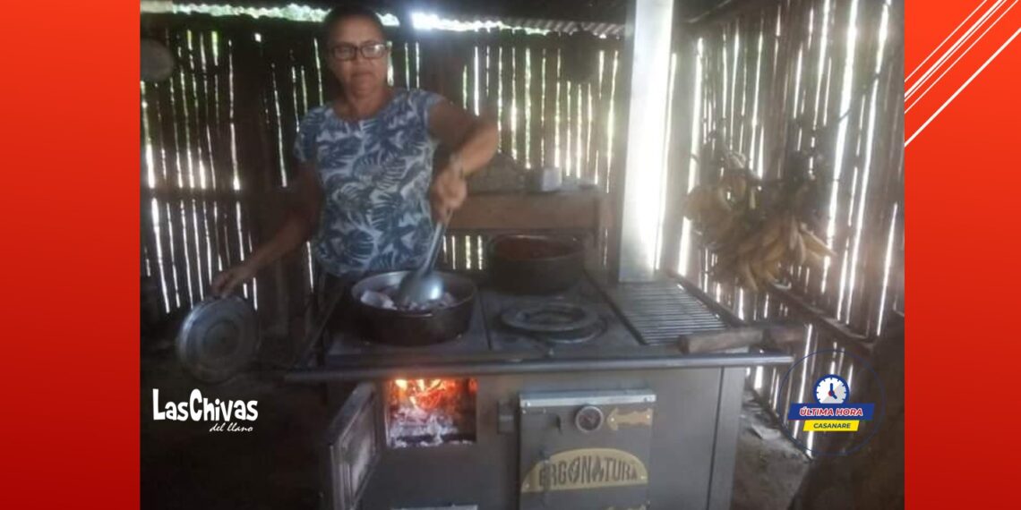8 familias campesinas en Arauca estrenan cocinas ecoeficientes
