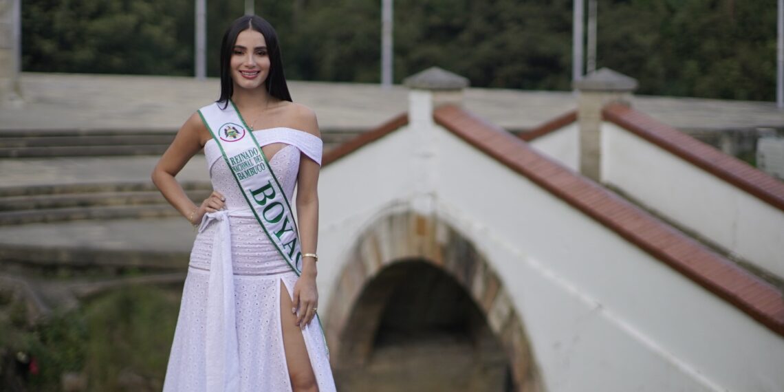 La reina boyacense al Festival del Bambuco