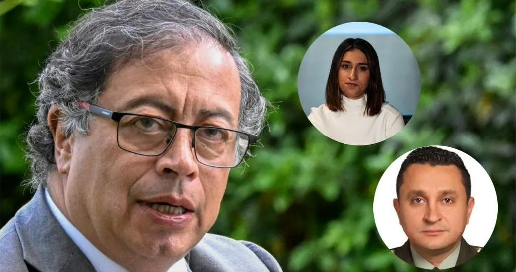 Gustavo Petro,Laura Sarabia y Oscar Dávila