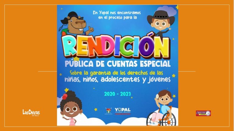 Rendición de cuentas especial Yopal