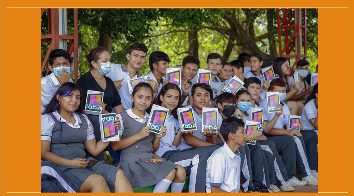 Estudiantes de Yopal reciben tablets