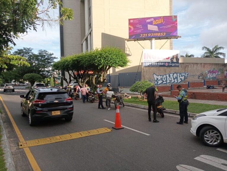 Controles al tránsito en Yopal