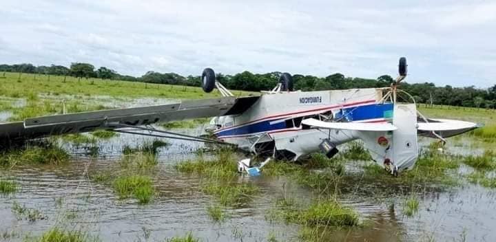 Accidente avioneta Villanueva