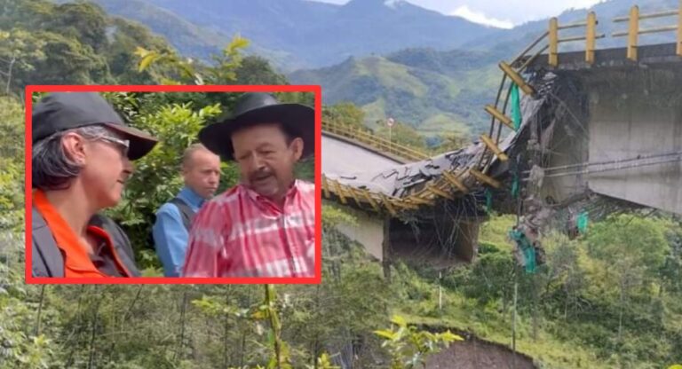 Campesino regaña a Invias