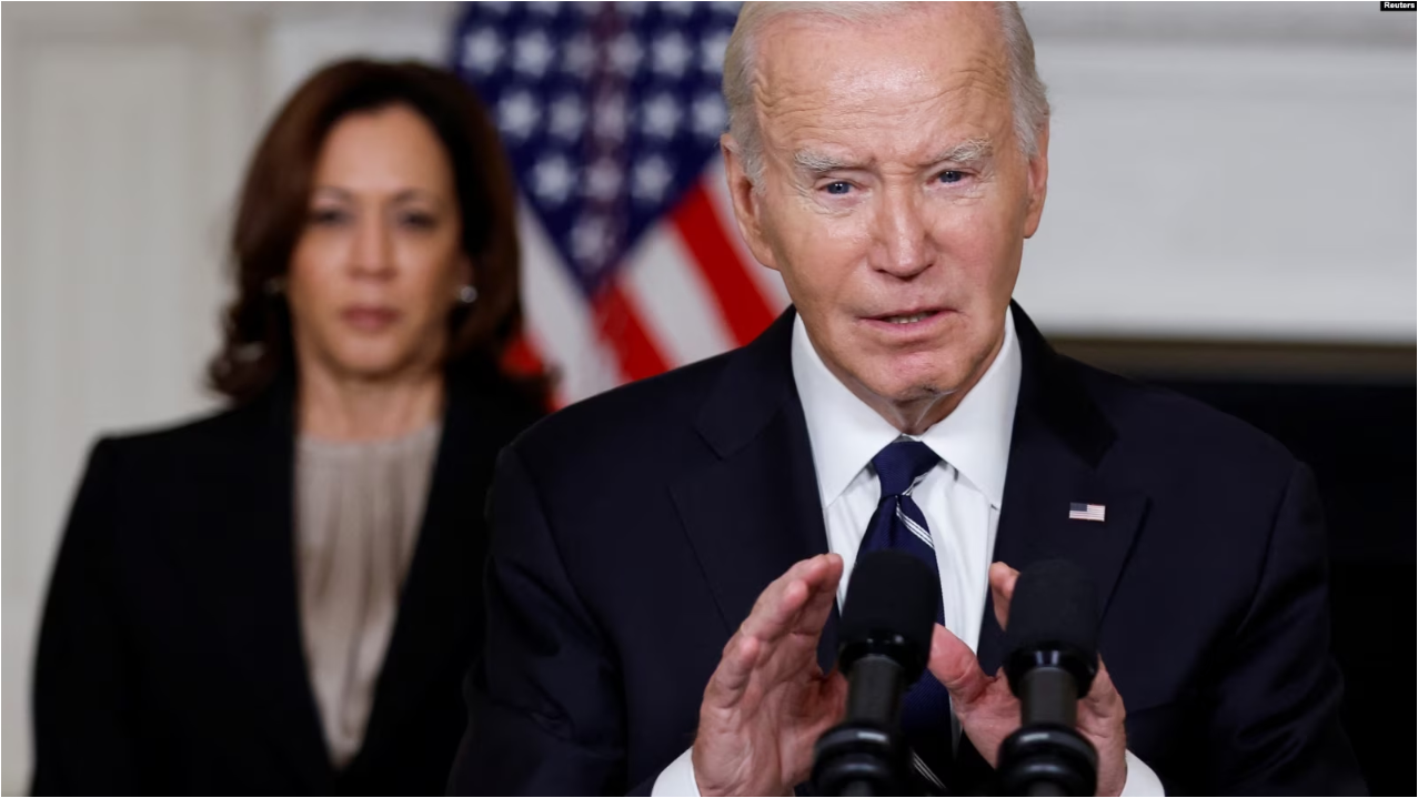 El presidente estadounidense Biden hace declaraciones en Washington sobre la situación en Israel durante una intervención desde la Casa Blanca, el 10 de octubre de 2023.