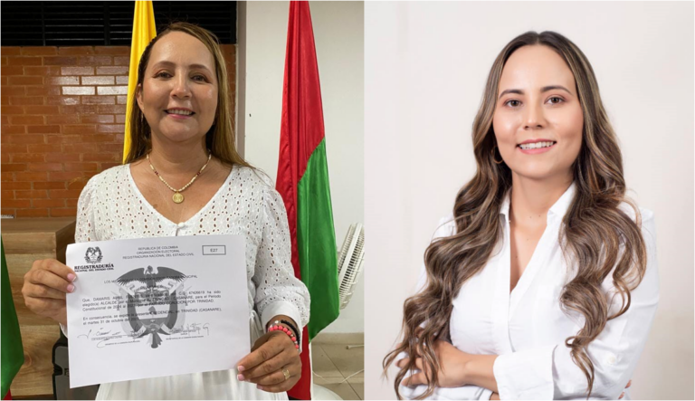Damaris Abril y Tatiana Pirabán