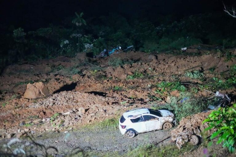 Avalancha en Chocó