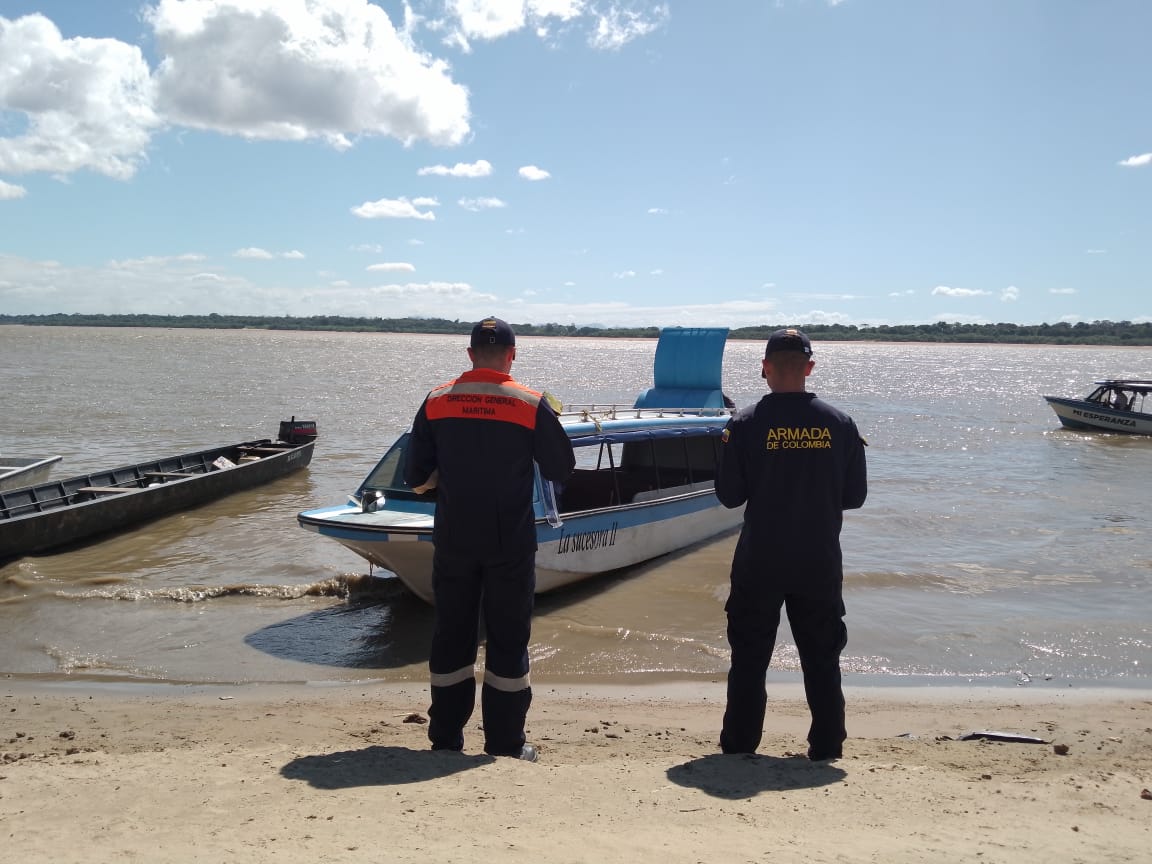 Armada en Puerto Carreño