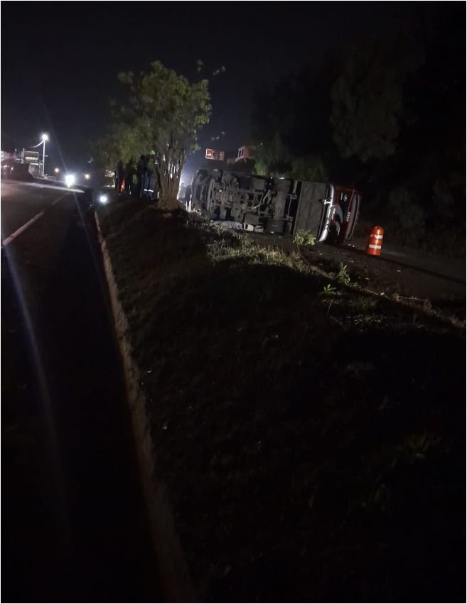 Accidente bus Concorde en Sesquilé