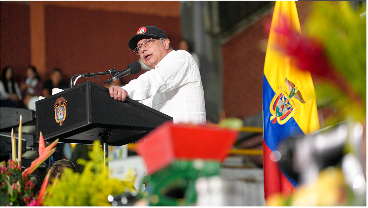 Gustavo Petro. Foto: Juan Diego Cano - Presidencia