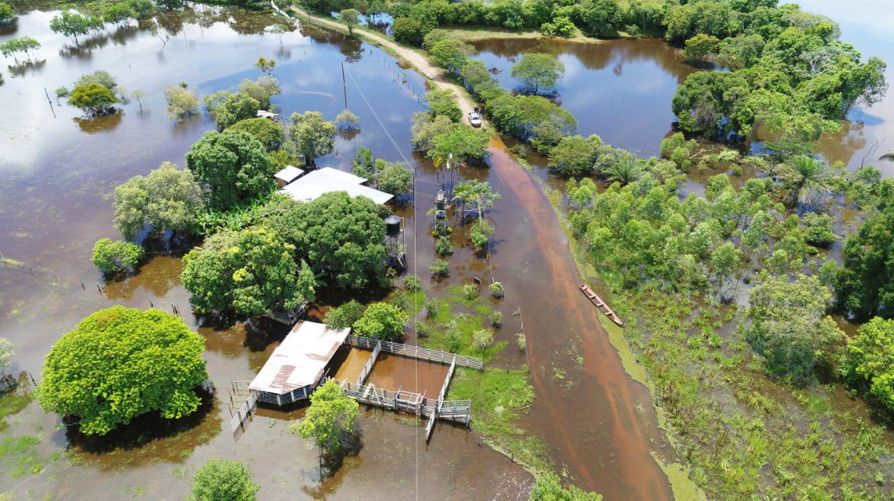 Inundaciones Tauramena Foto Bomberos