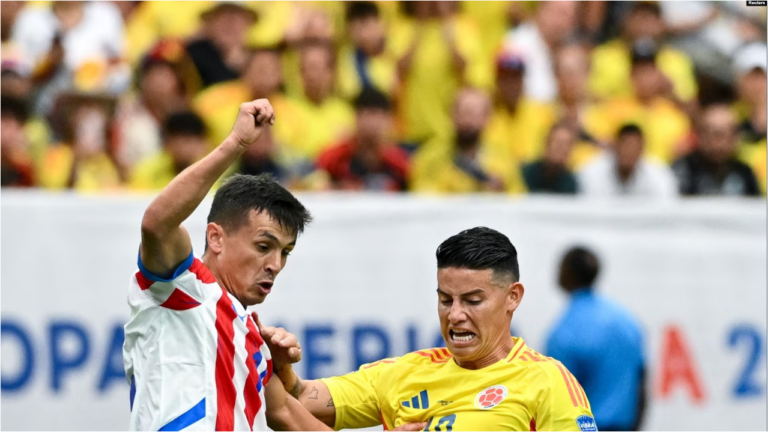 En su debut en la Copa América, Colombia superó a Paraguay 2-1, con goles de Muñoz y Lerma, y la brillante actuación de James Rodríguez.