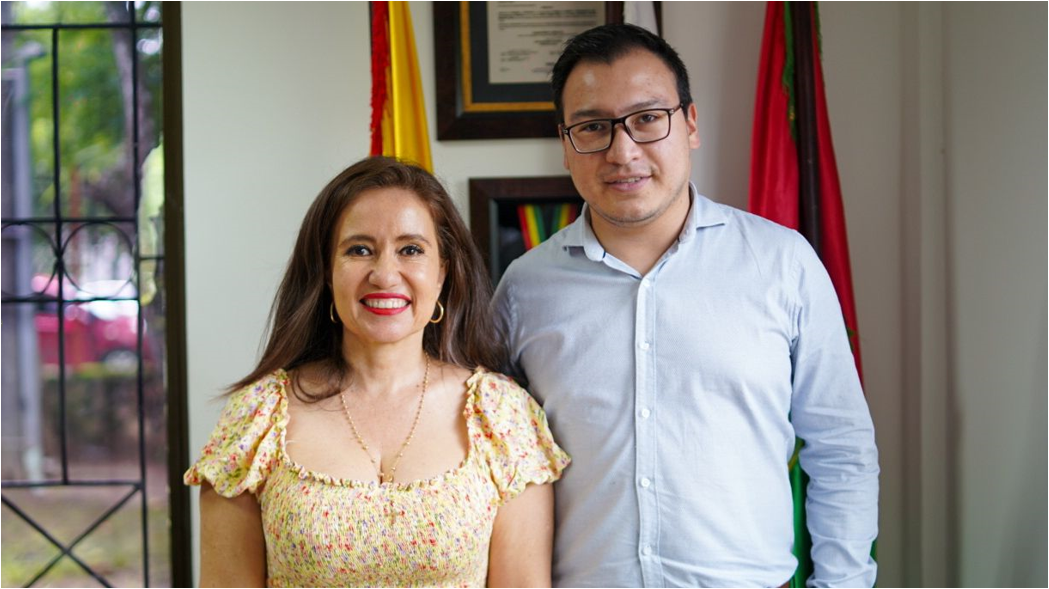 Johana Medina y Diego Ardila