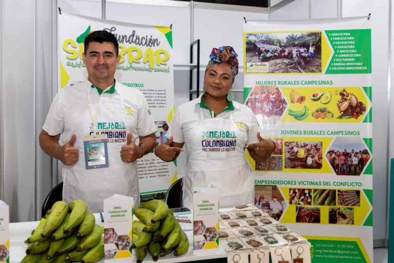 Sec. Agricultura Microempresarios de Casanare brillaron en la Primera Feria de Agricultura Familiar, Campesina y Comunitaria en Corferias (4)