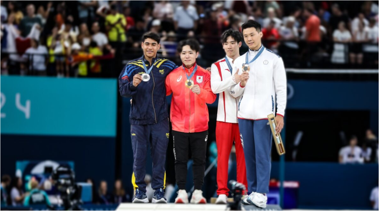 Angel Barajas en el Podium