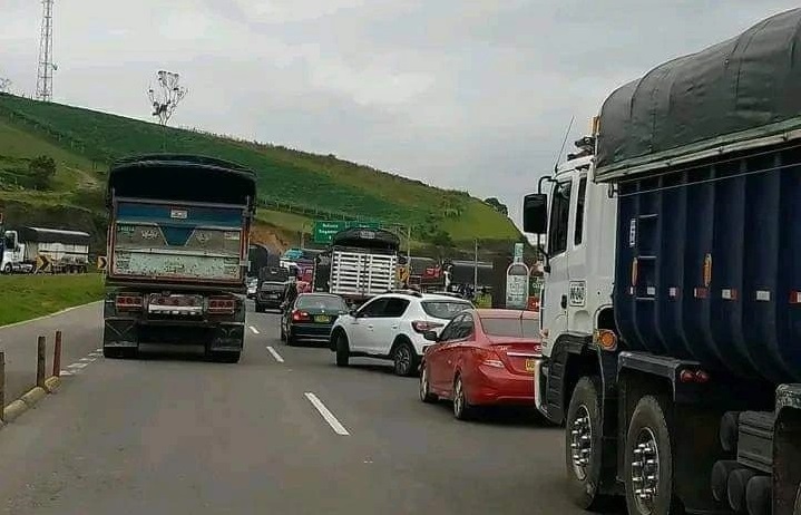 Paro transportes en Boyacá