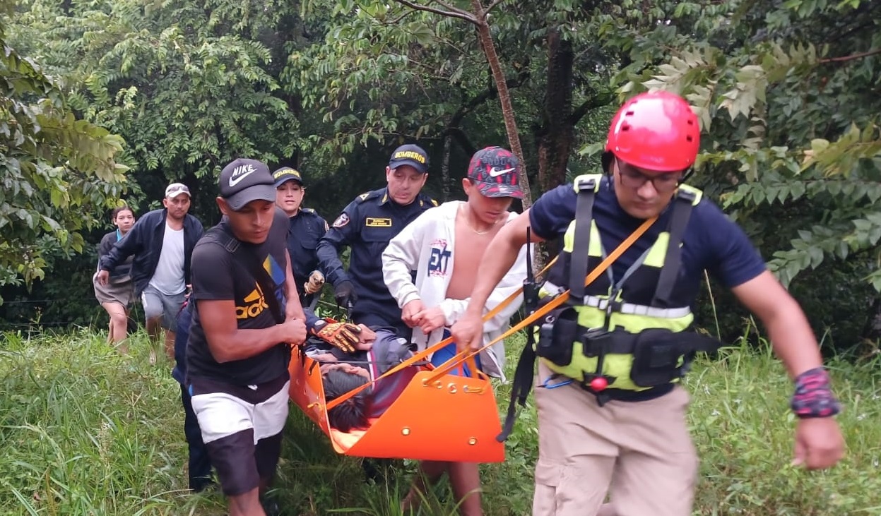 Rescate d ejoven Caño Seco