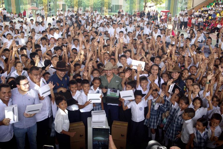 Entrega de tablets