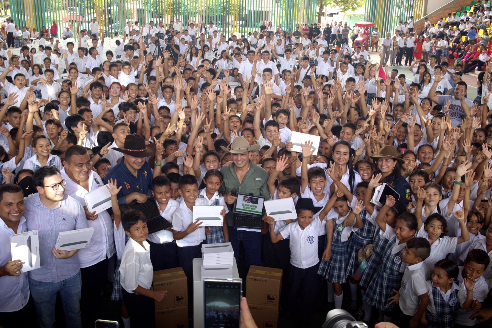 Entrega de tablets