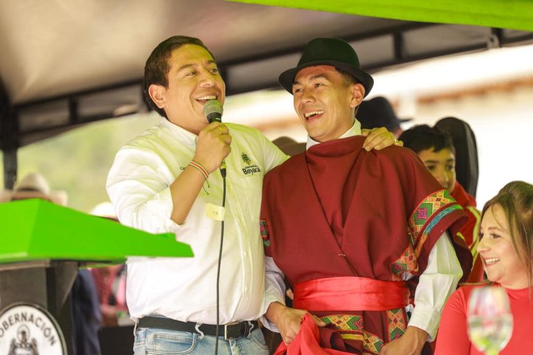 Carlos Amaya, gobernador de Boyacá