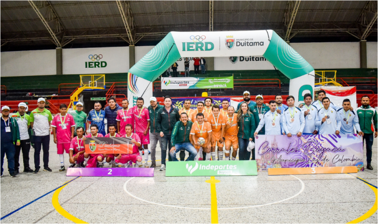 En Duitama se consagraron los campeones de la Final Departamental de los Juegos Comunales 2024