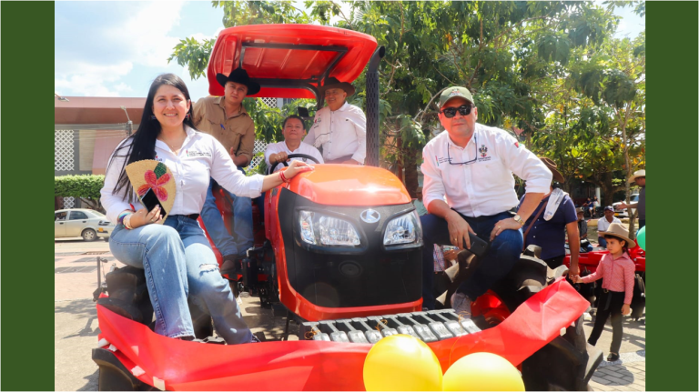 Entrega de maquinaria en Trinidad