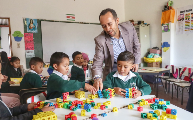 Germán Aranguren, gobernador (e) Boyacá acompaña el regreso a clases