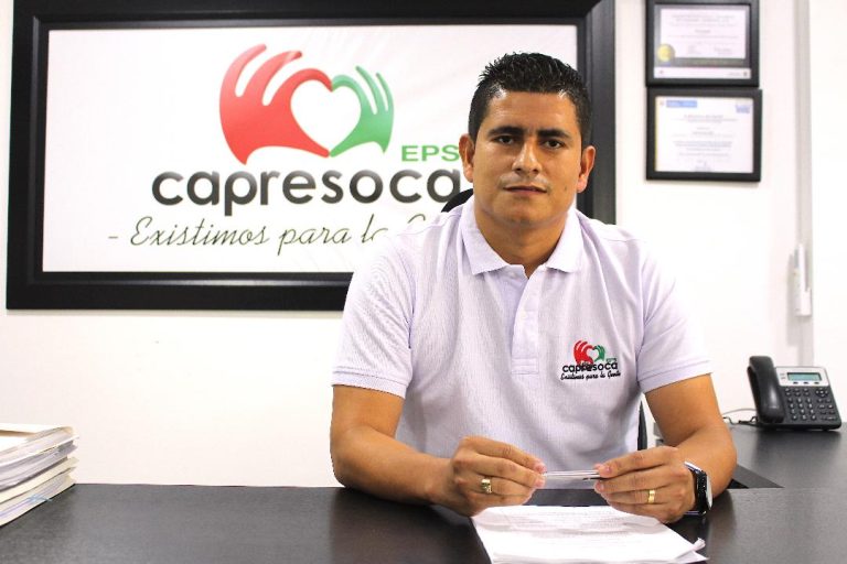 Yeferson Caicedo Pardo, agente interventor Capresoca