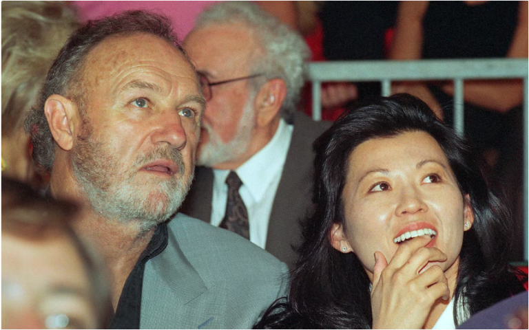 Gene Hackman y su esposa Betsy Arakawa