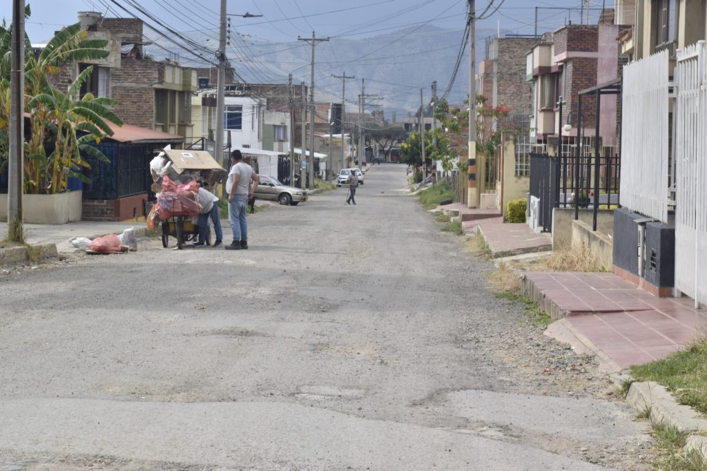 Vías a intervenir Infraestructura_ Calle 40 entre carrera 10 B – 10 B Bis