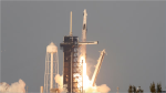 Despegue del cohete Falcon 9 de SpaceX desde Cabo Cañaveral, Florida, el 14 de marzo de 2025.