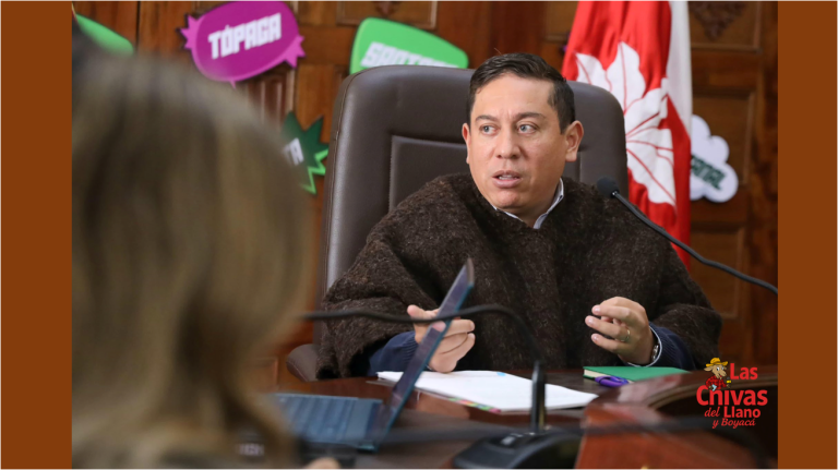 Carlos Amaya, gobernador de Boyacá