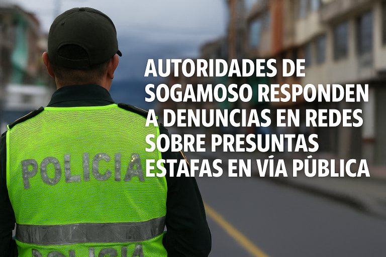 Autoridades responden en Sogamoso