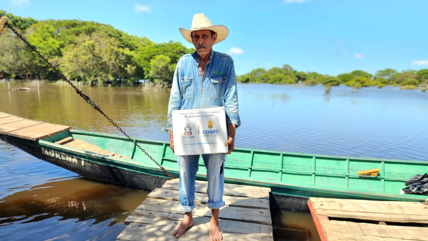 140 familias ribereñas recibieron ayudas en Maní, Casanare, tras las lluvias