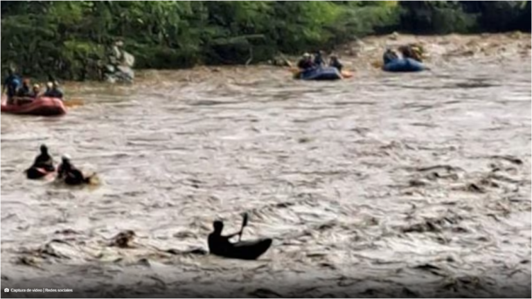 Creciente rio Guejar