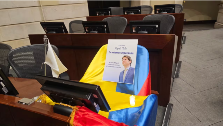 Miguel Uribe: Foto redes sociales