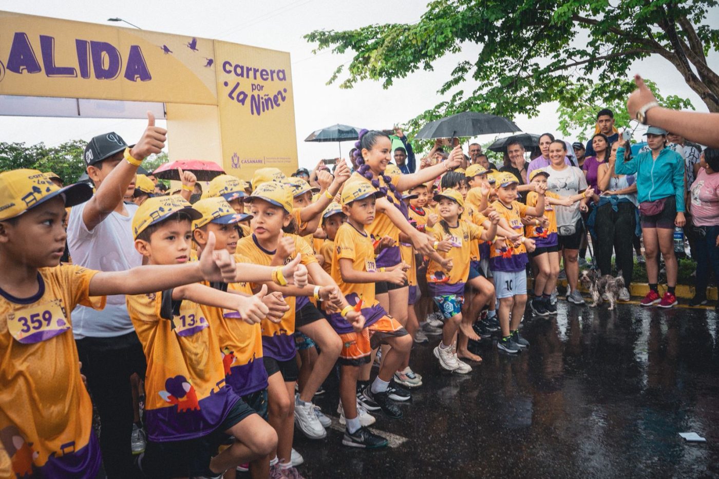 Yopal corrió por la infancia: más de 1000 niños participaron en la Carrera de la Niñez