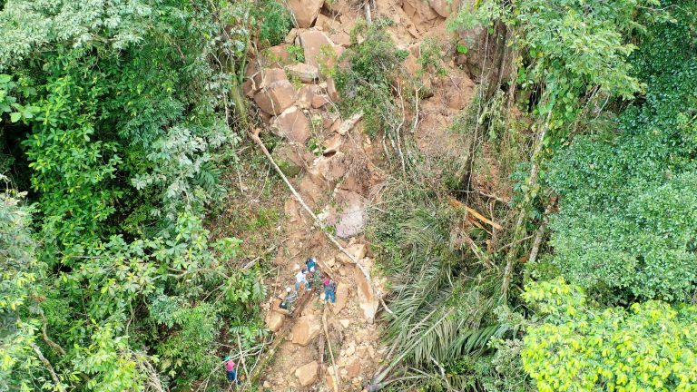 Daños por sismo en Paratebueno