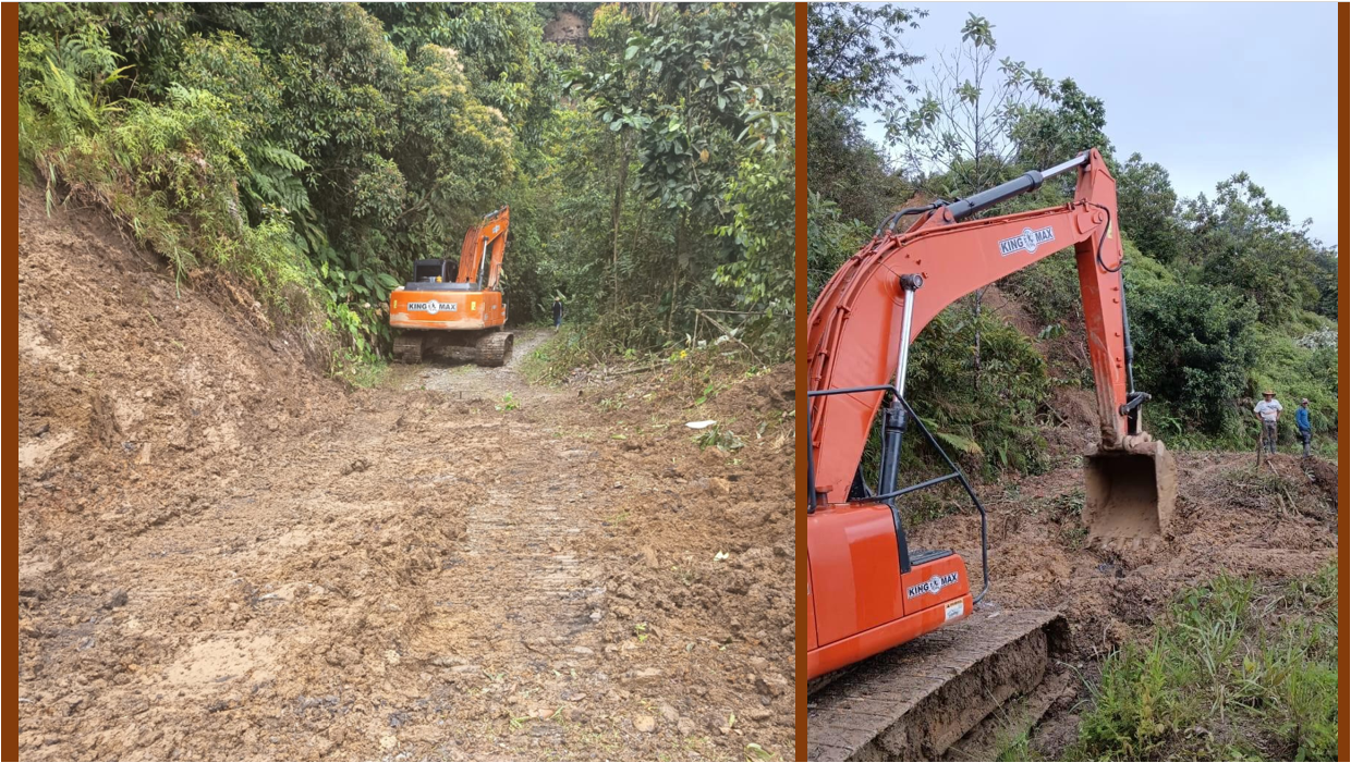 Inician labores para remover 57 derrumbes en zona rural de Acacías, Meta