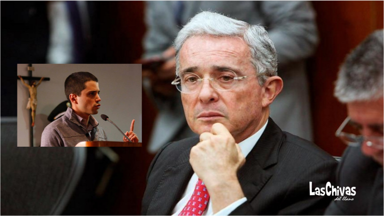 Tomás Uribe y Alvaro Uribe