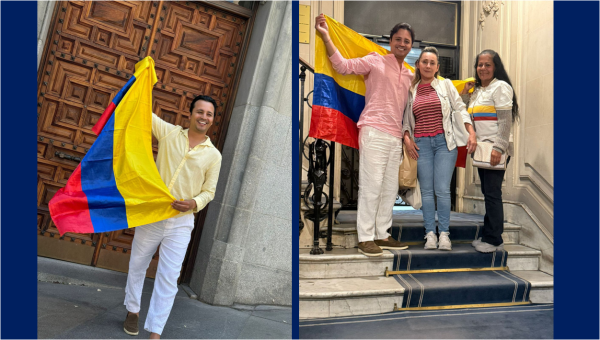 Colombianos en el exterior