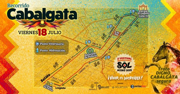 Reorrido Cabalgata
