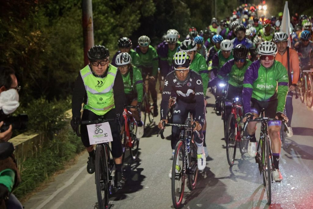 Carlos Amaya y Nairo Quintana