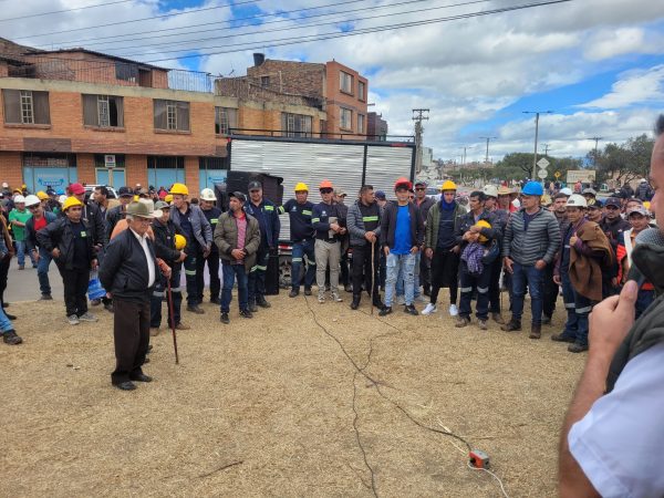 Foto referencia glorieta Gustavo Jiménez (Sogamoso), vía a Duitama